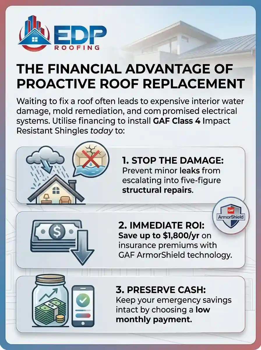 benefits-of-financing-roof-replacement-edproofing Financial advantages of roof replacement with insurance roi explained