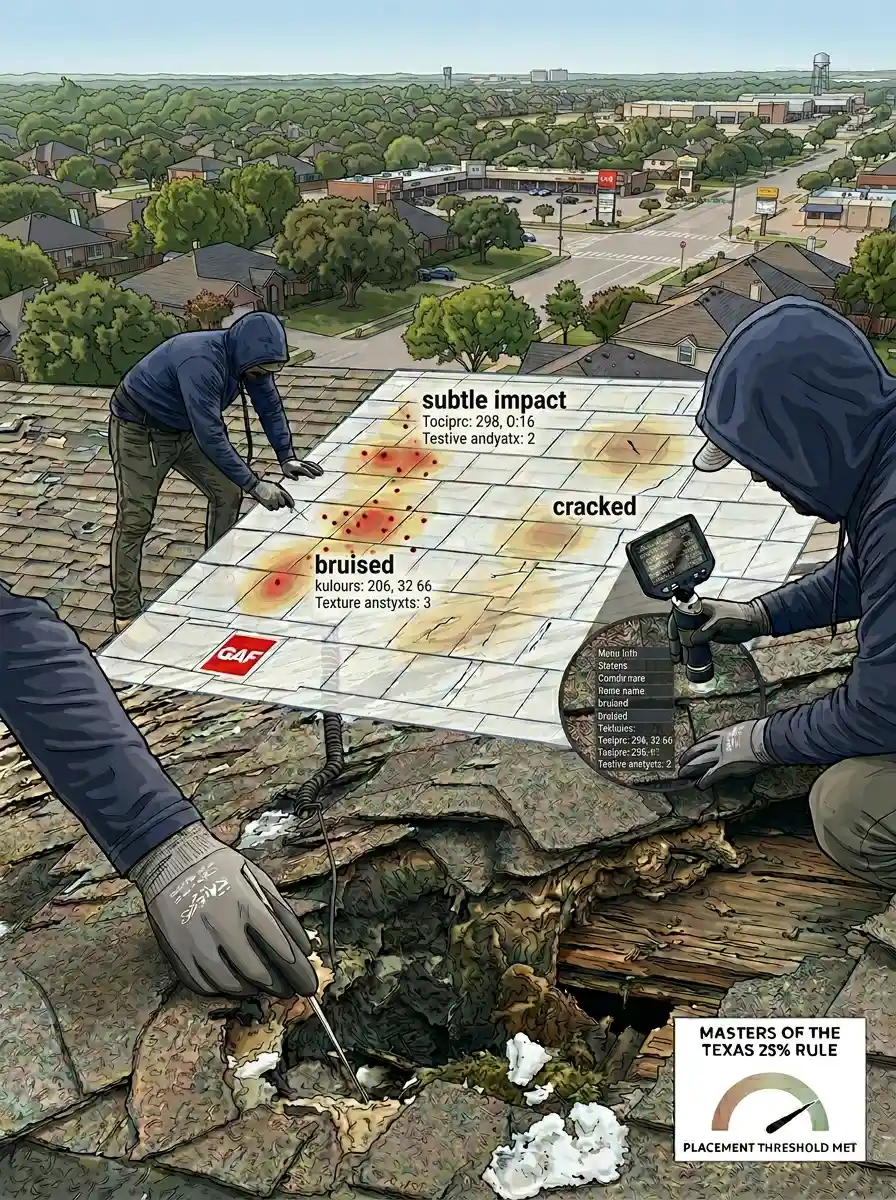 Illustrating the different ways roof damage is categorized